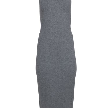 Jenni Kayne - Grey Sleeveless Knit Sweater Maxi Dress Sz S