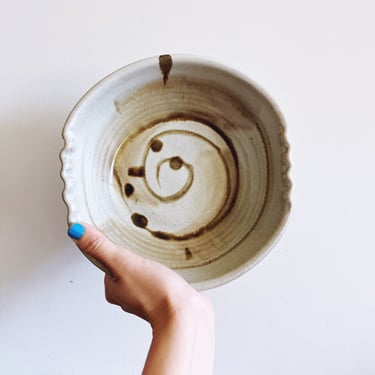 Vintage Ceramic Studio Pottery Bowl 