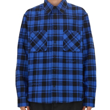 Off-White Men Check Print Shirt