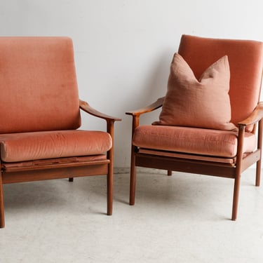 Pair of Mid-Century Arm Chairs