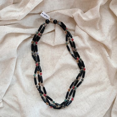 Vintage Triple Strand Necklace 