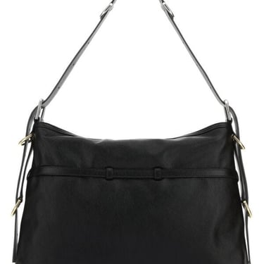 Givenchy Women Black Leather Medium Voyou Shoulder Bag