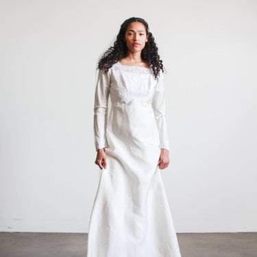 Vintage 1960s 60s White Crochet Pearl Long Sleeve | Transplant Vintage -  Los Angeles, CA | ATTIC