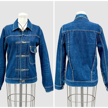Vintage 1950s TUF-NUT Denim Chore/Engineer Jacket ~ fits