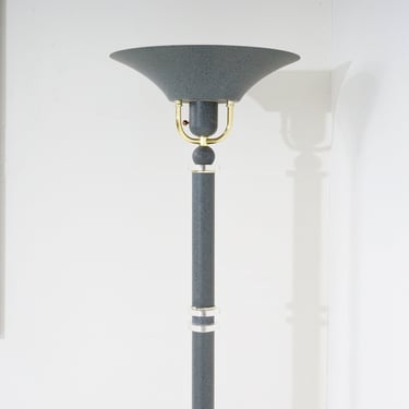 Speckled Torchiere Floor Lamp 