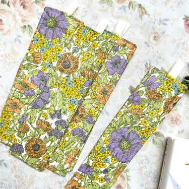 Made in Chicago - Wildflower Fabric Bookmark 