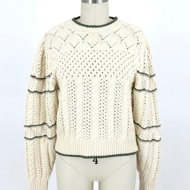 2022 Ulla Johnson Cable Knit Sweater