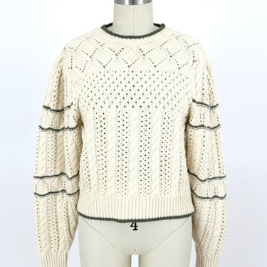 2022 Ulla Johnson Cable Knit Sweater | Mercy Vintage | Oakland, CA