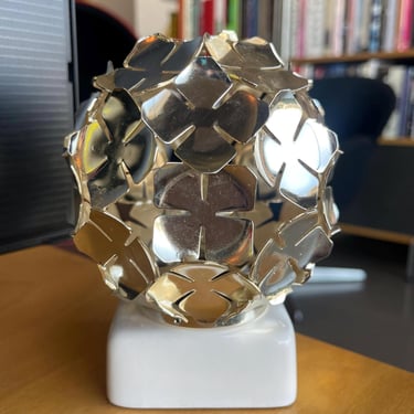 Bruno Rainaldi Terzani Ortenzia Small Table Lamp Shade Ceramic Base Postmodern 