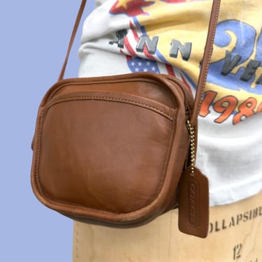 Vintage Coach 80s ボディバッグ　ブラウン　USA 希少　379 Vintage Coach 80s ボディバッグブラウンUSA 希少379