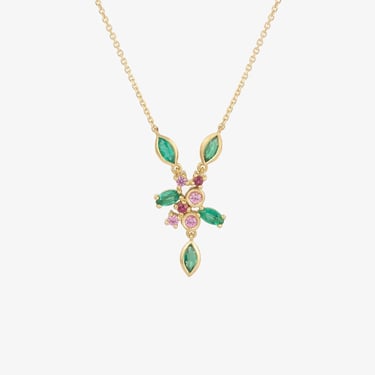 Camélia Necklace 1 - Pink