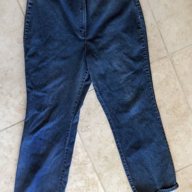 1980's Vintage Blue Jeans Denim Pants STRETCHY Women's, SIZE 18, KOLA 1970's 