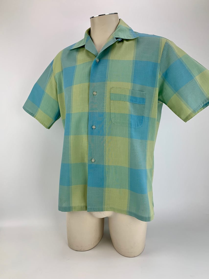 TOWN CRAFT 60s/Loop collar/Open collar short sleeve shirt
