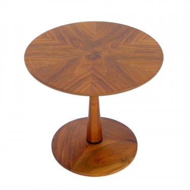 1950s Drexel Declaration Walnut Tulip Side Table