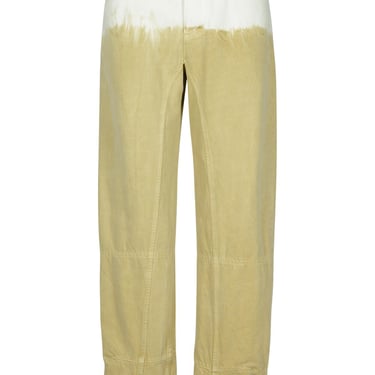 Jil Sander Beige Cotton Jeans Woman