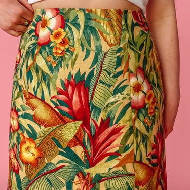 Modern Tropical Skirt, sz. M