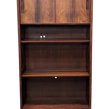 Tall Skinny Rosewood Bookcase - 0424104