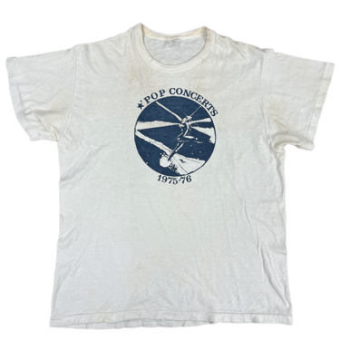 Vintage New York City "Pop Concerts" 1975-76 T-Shirt