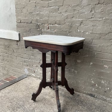 Victorian Marble Top Parlor Table