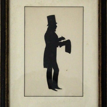 Augustin Amant Constant Fidele Edouart Silhouette 19th C 