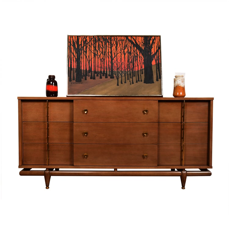 Floating Mid Century Modern Dresser | Credenza