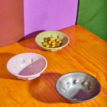 Dimpled Ceramic Bowls