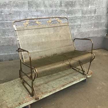 Vntg. Steel Patio Rocker (Seattle)