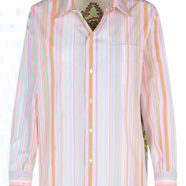 Etro Orange Cotton Shirt Women