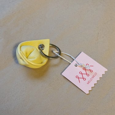 Melo Melo | Handcrafted Leather Tortellini Keychain