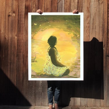 Making Space . extra large wall art . giclee print 