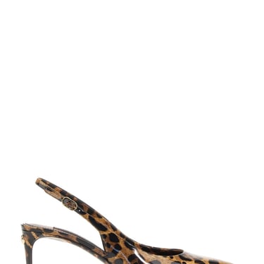 Dolce & Gabbana Women Sling Back With Spotted Print