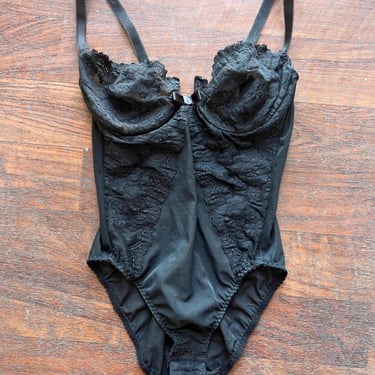Black Lace Bodysuit 