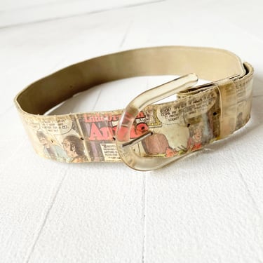 Vintage Comic Strip Belt 