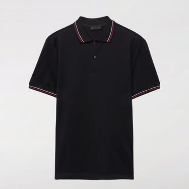 Prada Polo Shirt Men Black