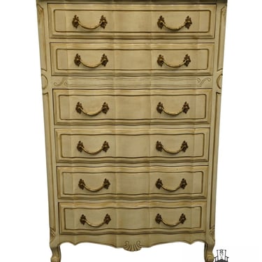 DAVIS CABINET Co. Carrara Collection Italian Neoclassical Tuscan Style Cream / Off White Painted 38" Chest of Drawers 7-105 