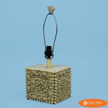Plaster Shell Lamp