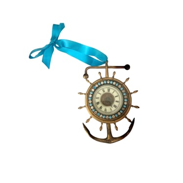 19th Century Anchor Clock Wall Decor 