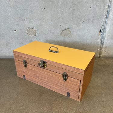 Vintage Homemade Artist Tool Box