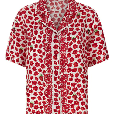 Versace Women 'Strawberry Garden' Shirt