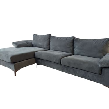 Grey IKEA 2pc Sectional