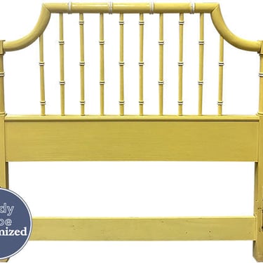 41" Unfinished Vintage Bamboo Style Twin Headboard #08383