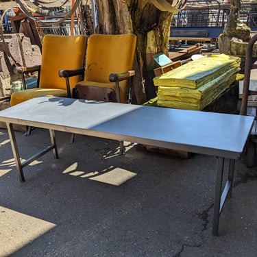 Low Folding Steel Table 60 x 20 x 18