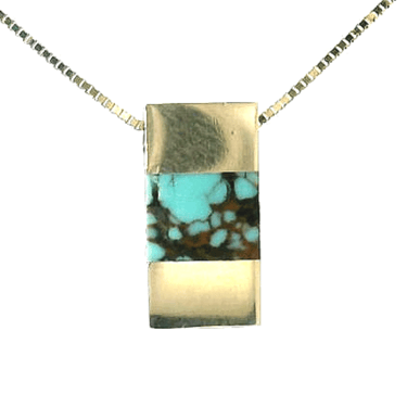 Keel Necklace- No. 8 Turquoise