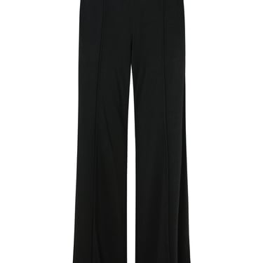 Jil Sander Black Viscose Trousers Woman