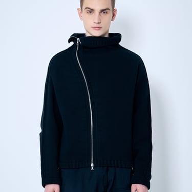 Dries Van Noten Men Metro Zip-Up Sweater