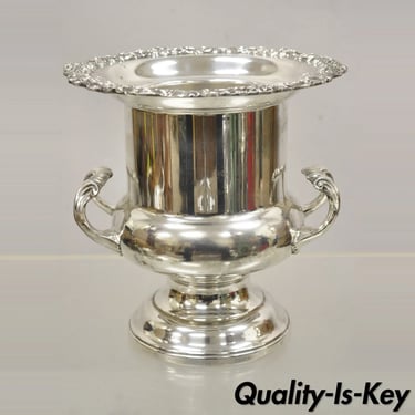 Vintage FB Rogers Silver Plated Trophy Cup Champagne Bucket Wine Chiller