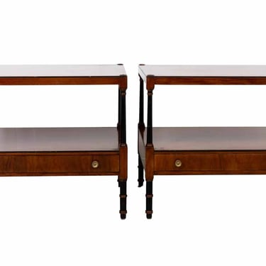 Pair Beacon Hill Regency Style End Tables