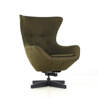 Adrian Pearsall Mid Century 3253-C Egg Swivel Lounge Chair - mcm 