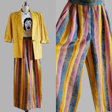 1980s Christian Dior Blazer and Pants - 80s Dior Suit - 80's Women's Vintage Size Small 