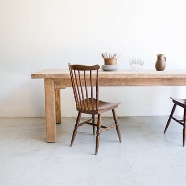 Vintage Beech Farm Table